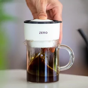 Zaparzacz Trinity Zero Coffee Press - Biały - Zaparzacze i kawiarki - miniaturka - grafika 4
