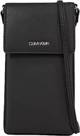 Etui na dokumenty i karty - Calvin Klein Damskie etui na telefon Xbody Tech Accessory, czarny Ck, jeden rozmiar, Ck czarny, Rozmiar Uniwersalny - miniaturka - grafika 1