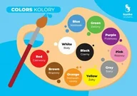 Pomoce naukowe - Fiszki do języka angielskiego Kolory szt. - miniaturka - grafika 1