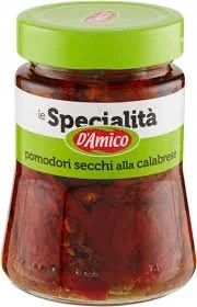 Pomidory suszone włoskie po kalabryjsku przysmak grube i mięsiste D Amico - Pasztet i przetwory mięsne - miniaturka - grafika 1
