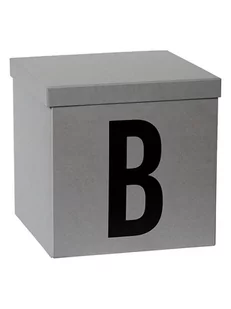 STORE IT Skrzynia "B" w kolorze szarym do przechowywania - 30 x 30 x 30 cm - Pudła i pojemniki do przechowywania - miniaturka - grafika 1