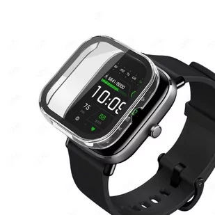 Etui + Szkło 2W1 Do Xiaomi Amazfit Gts 2 Mini Przezroczyste - Akcesoria do smartwatchy - miniaturka - grafika 1