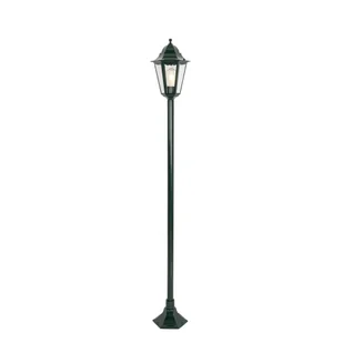 QAZQA Klasyczna stojąca lampa zewnętrzna ciemnozielona 170 cm IP44 - Nowy Orlean - Lampy ogrodowe - miniaturka - grafika 1