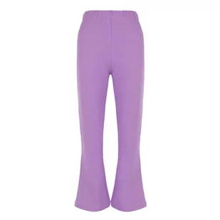 Dziewczęce legginsy dzwony, liliowe, Tup Tup - Legginsy - miniaturka - grafika 1