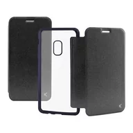 Etui i futerały do telefonów - Case Folio na telefon komórkowy Galaxy J5 2017 Metal Czarny - miniaturka - grafika 1