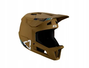 Leatt Kask Rowerowy Mtb Gravity 1.0 Peanut Brązowy M - Kaski rowerowe - miniaturka - grafika 1