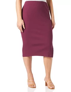 edc by ESPRIT Spódnica damska, 600/bordowy czerwony, XXL - Spódnice - miniaturka - grafika 1