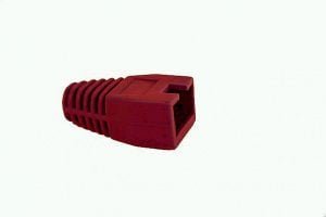 Gembird Osłonka na wtyk RJ45 100 sztuk czerwona BT5RD/5