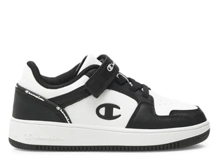 Buty dziecięce Champion S32414WW019 REBOUND 2.0 LOW B PS Białe - Buty dla dziewczynek - miniaturka - grafika 1