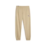 Spodnie damskie - Damskie Spodnie PUMA BETTER ESSENTIALS PANTS CL FL 67680584 – Beżowy - miniaturka - grafika 1