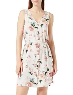 Sukienki - VERO MODA Damska sukienka VMBUMPY SL Short Dress WVN NOOS, brzoza/AOP: Big Flower, L, brzoza/aop: duży kwiat, L - miniaturka - grafika 1