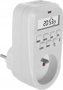 GreenBlue Włącznik czasowy - timer cyfrowy GreenBlue, max. obciążenie 16A, IP20, GB362 E - Programatory czasowe - miniaturka - grafika 1