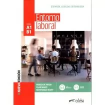 Entorno laboral A1/B1 podręcznik + online ed.2022 - Książki do nauki języka hiszpańskiego - miniaturka - grafika 1