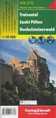 Atlasy i mapy - Freytag&amp;Berndt Traisental, St. Pölten, Dunkelsteinerwald, 1:50 000 - miniaturka - grafika 1