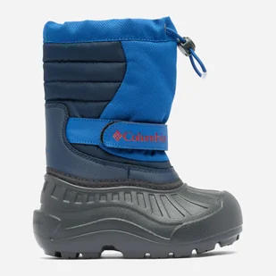 Śniegowce chłopięce wodoodporne Columbia Children's Powderbug Snowlite 2078922433 26 (9US) Niebieskie (195981575392) - Buty dla chłopców - miniaturka - grafika 1