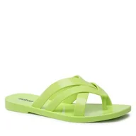 Klapki i japonki damskie - Japonki Melissa - Lana Flip Flop Ad 33702 Green AH012 - miniaturka - grafika 1