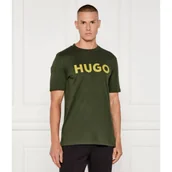Koszulki męskie - HUGO T-shirt Dulivio | Regular Fit - miniaturka - grafika 1