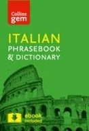 Podręczniki obcojęzyczne - Collins Dictionaries Collins Italian Phrasebook and Dictionary Gem Edition - miniaturka - grafika 1