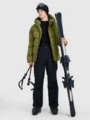 Spodnie narciarskie - 4F Spodnie narciarskie membrana 5000 męskie - czarne XXL - miniaturka - grafika 1