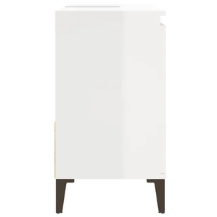 Szafka łazienkowa, wysoki połysk, biała, 65x33x60 cm Lumarko! - Szafki łazienkowe - miniaturka - grafika 7
