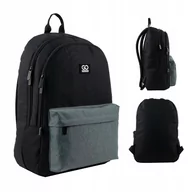 Plecaki szkolne i tornistry - PLECAK SZKOLNY MŁODZIEŻOWY CZARNY STYLOWY GoPack - miniaturka - grafika 1