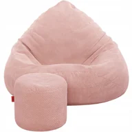 Pufy i podnóżki - Pufa Sako Dla Młodzieży Fotel Pluszowy Puf Worek Siedzisko - miniaturka - grafika 1