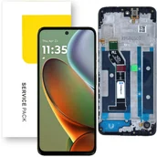 Części serwisowe do telefonów - Wyświetlacz do Motorola Moto G15 / G15 Power LCD Ramka Oryginał Mobilepart - miniaturka - grafika 1