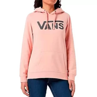 Vans Damska bluza z kapturem z logo Wm Drop V, Róża sepia, XXL - Bluzy damskie - miniaturka - grafika 1