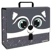 Teczki i skoroszyty - Teczka A4 Z Rączką Racoon - miniaturka - grafika 1