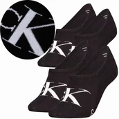 Skarpetki męskie - Skarpetki Calvin Klein Jeans 2 pary 43-46 skarpety CK MĘSKIE CZARNY - miniaturka - grafika 1