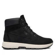 Botki męskie - Trzewiki Helly Hansen Bowstring Primaloft Insulated 11653 990 Czarny - miniaturka - grafika 1