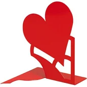 Podpórki do książek - Podpórka do książek MON AMOUR SERCE CZERWONA 19cm WALENTYNKI - miniaturka - grafika 1