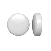 Zawiasy, okucia i inne akcesoria - Osłona śruby 19.5 mm biała 4 szt. Standers - miniaturka - grafika 1