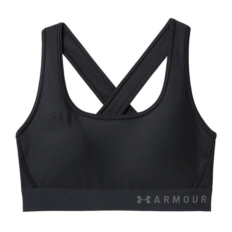 Under Armour Mid Crossback Sports Bra Biustonosz 001 : Rozmiar - XS