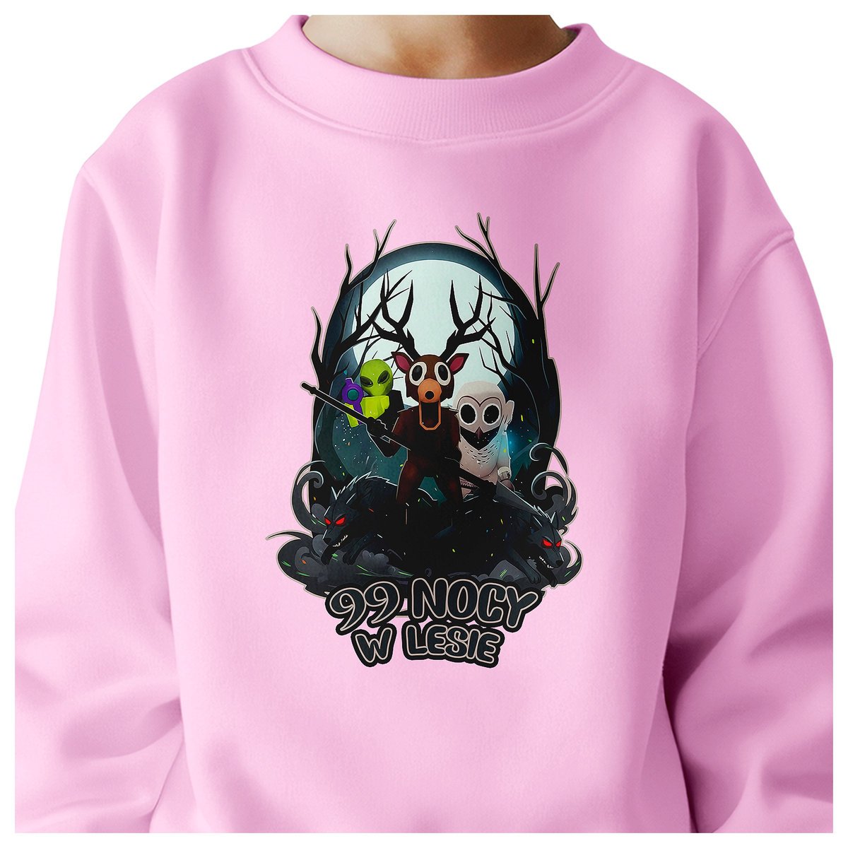 BLUZA DZIECIĘCA 99 NOCY W LESIE ROBLOX DLA CHŁOPCA DZIEWCZYNKI 146-152