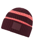 Czapki damskie - Ziener Czapka beanie "Indri" w kolorze czerwonym - miniaturka - grafika 1