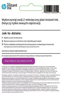 Subskrypcja HP Instant Ink (2-miesięczny plan) - Tusze zamienniki - miniaturka - grafika 3