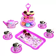 Zabawki AGD - Bino Dziecięcy serwis do herbaty i patera na ciasto - miniaturka - grafika 1