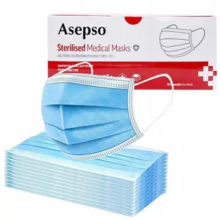 Maseczki Na Twarz Maseczki Chirurgiczne Hurt - Maseczki ochronne i antywirusowe - miniaturka - grafika 1