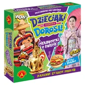 Gry planszowe - Dzieciaki kontra Dorośli. Ciekawostki o świecie - gra planszowa - miniaturka - grafika 1