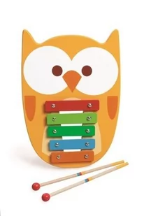 Scratch cymbałki Sówka Lou - Instrumenty muzyczne dla dzieci - miniaturka - grafika 1