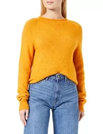 Bluzy damskie - BOSS Damska bluza z dzianiny w kolorze żółtym (Open Yellow), L (DE) - miniaturka - grafika 1