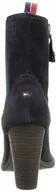 Botki damskie - Tommy Hilfiger KALINA 6 B kozaki i botki damskie, niebieski - niebieski Midnight 403-36 EU - miniaturka - grafika 1