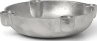 Świeczniki - Świecznik patera Ferm Living 20 cm aluminium - miniaturka - grafika 1