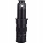 Mikroskopy i lupy - OBIEKTYW SOCZEWKA OPTYKA MIKROSKOP CYFROWY 180X C-MOUNT 25MM ROSFIX PLANETS - miniaturka - grafika 1