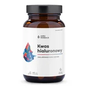 Włosy, skóra, paznokcie - Aura Herbals Kwas Hialuronowy Suplement Diety 60 Kapsułek - miniaturka - grafika 1