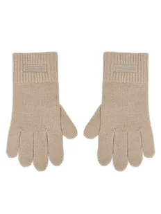 Calvin Klein Rękawiczki LV14D8031G Beżowy - Rękawiczki - miniaturka - grafika 1