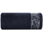 Ręczniki - Ręcznik 50 x 90 Kąpielowy Bawełna Agis 05 Granat - miniaturka - grafika 1