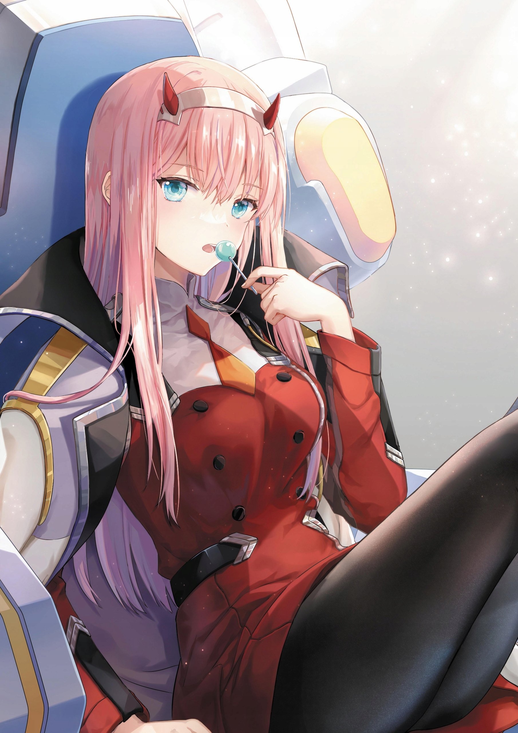 Plakat A1 anime manga Darling in The Franxx