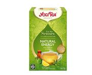 Herbata - Yogi Tea HERBATA BIAŁA DLA ZMYSŁÓW NATURALNA ENERGIA Z ZIOŁAMI, OLEJKIEM Z CYTRYNY I Z BERGAMOTKI (FOR THE SENSES NATURAL ENERGY) BIO (17 x 2 g) 34 g - BP-4012824405776 - miniaturka - grafika 1